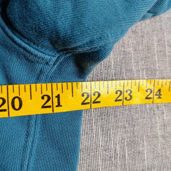 Artilect Studios Pullover Hoodie Womens Size Large Blue 5050 Drip Logo Organic - Picture 12 of 15